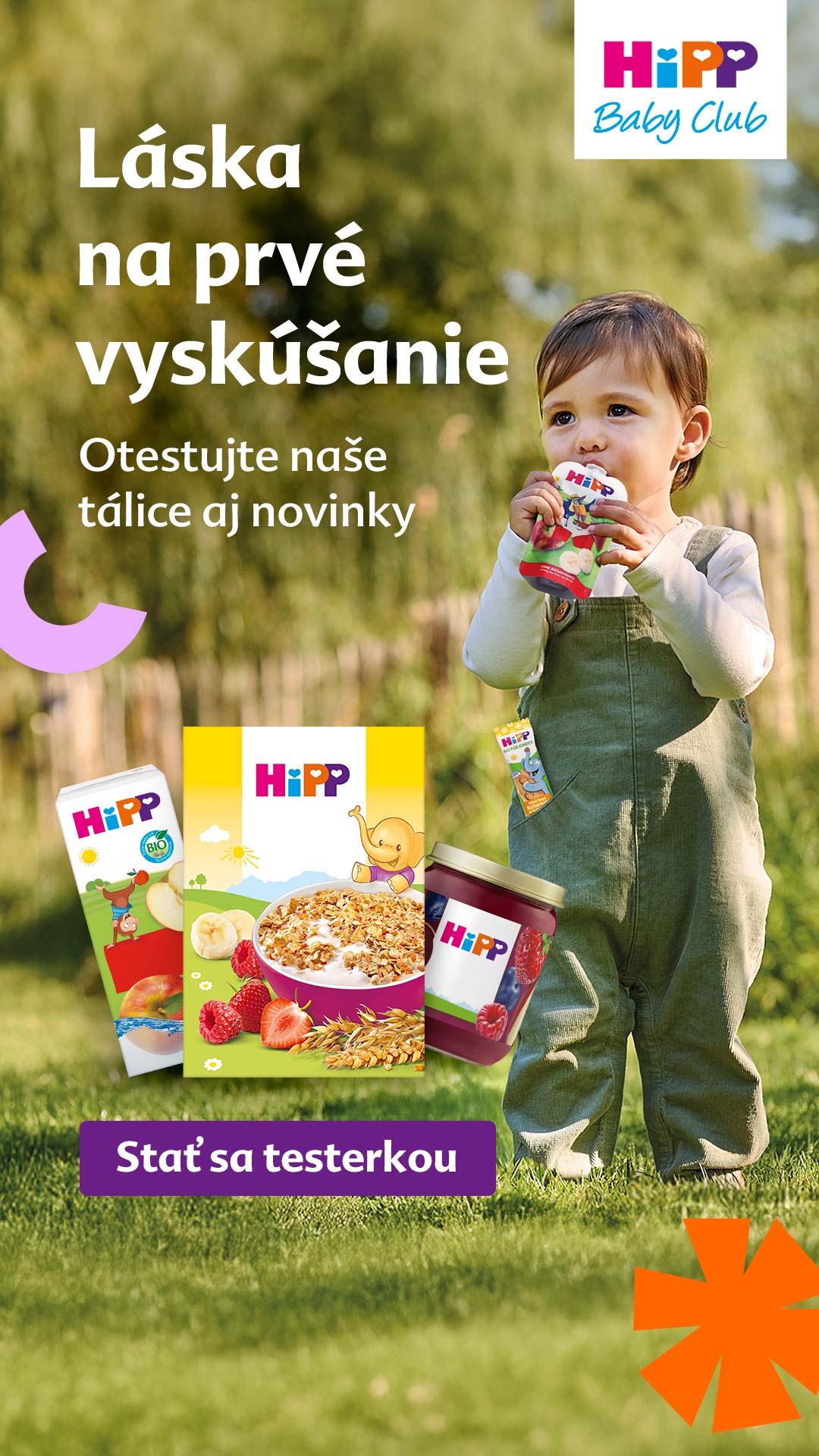 HiPP Česká republika & Slovensko Facebook ad
