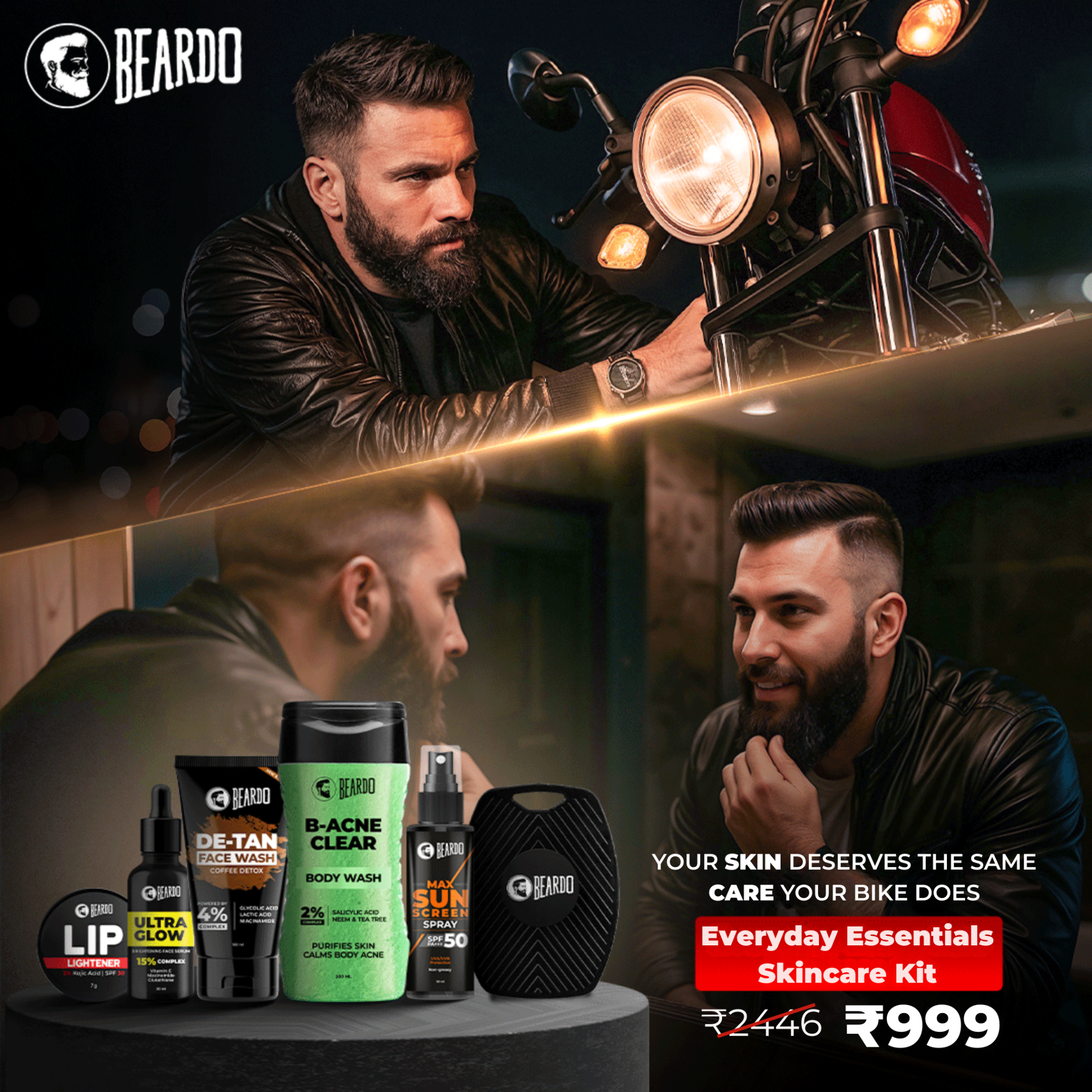 BEARDO for Men Facebook ad