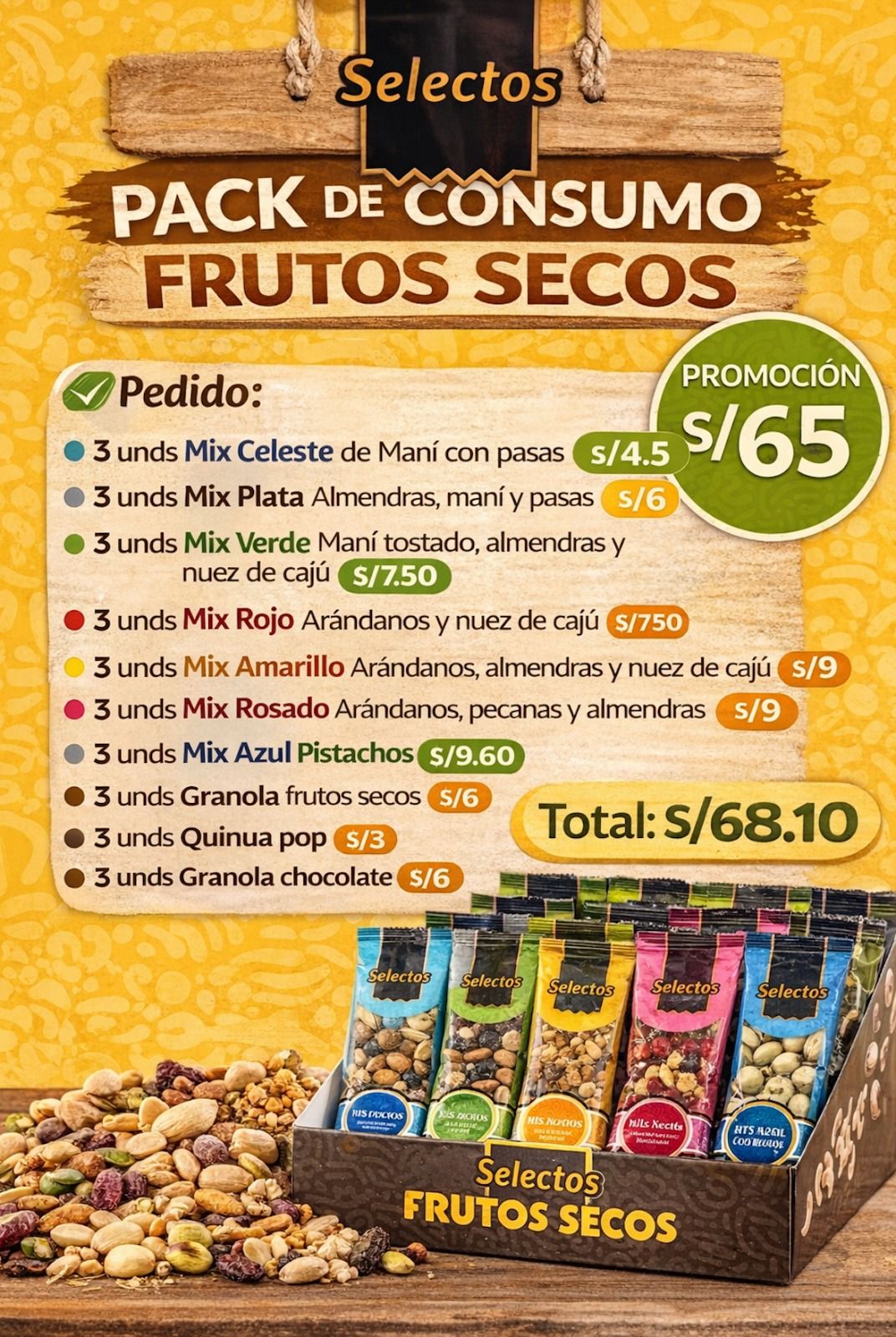Moshita.pe Facebook ad: ¡Deja de sabotear tu dieta con galletas de…