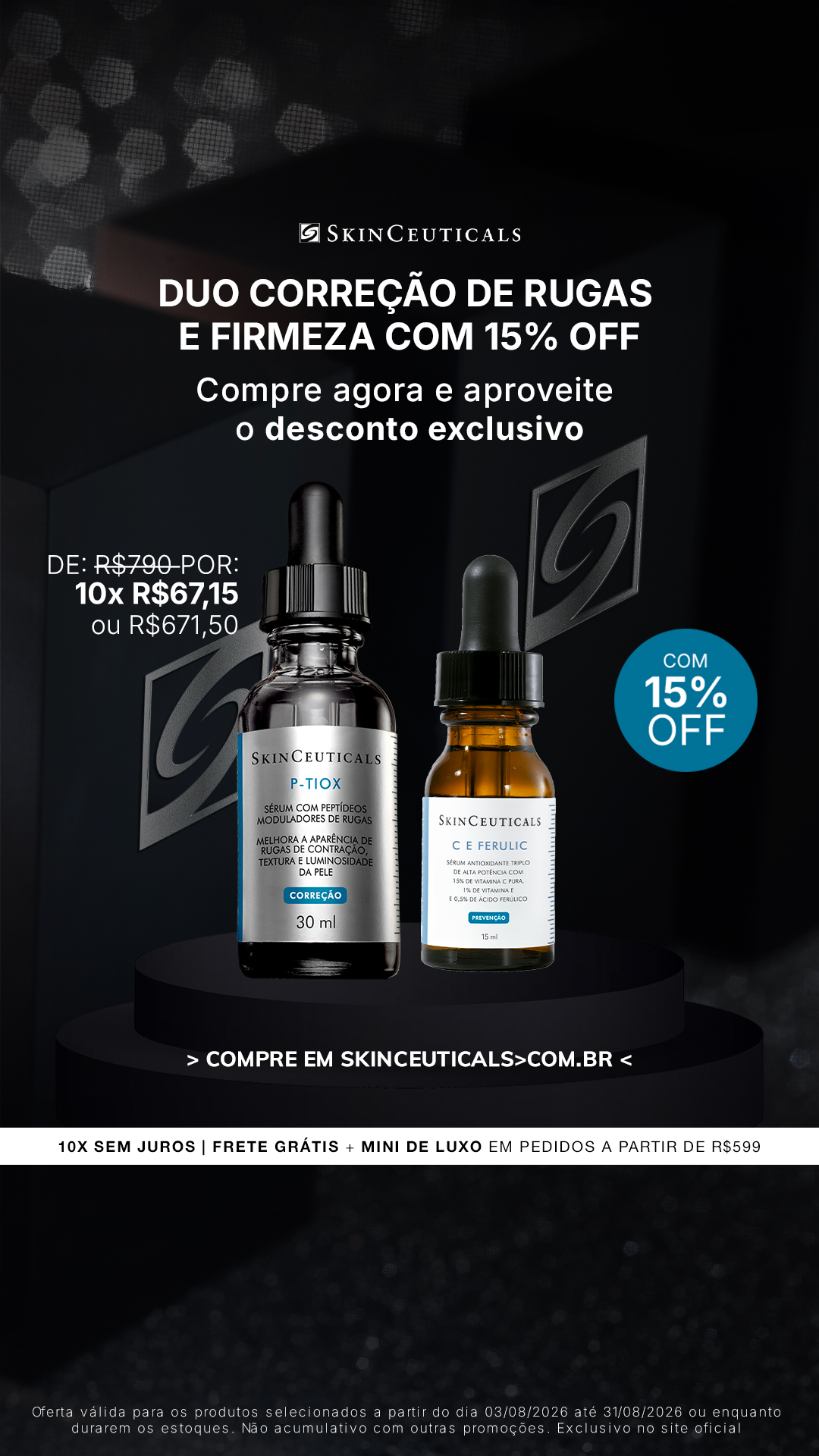 SkinCeuticals Facebook ad