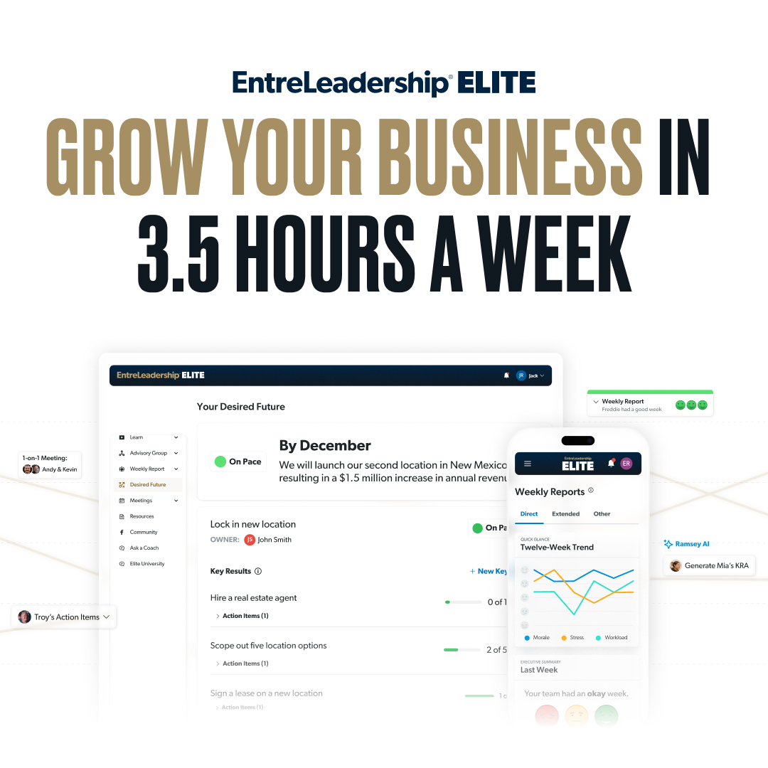 EntreLeadership Facebook ad