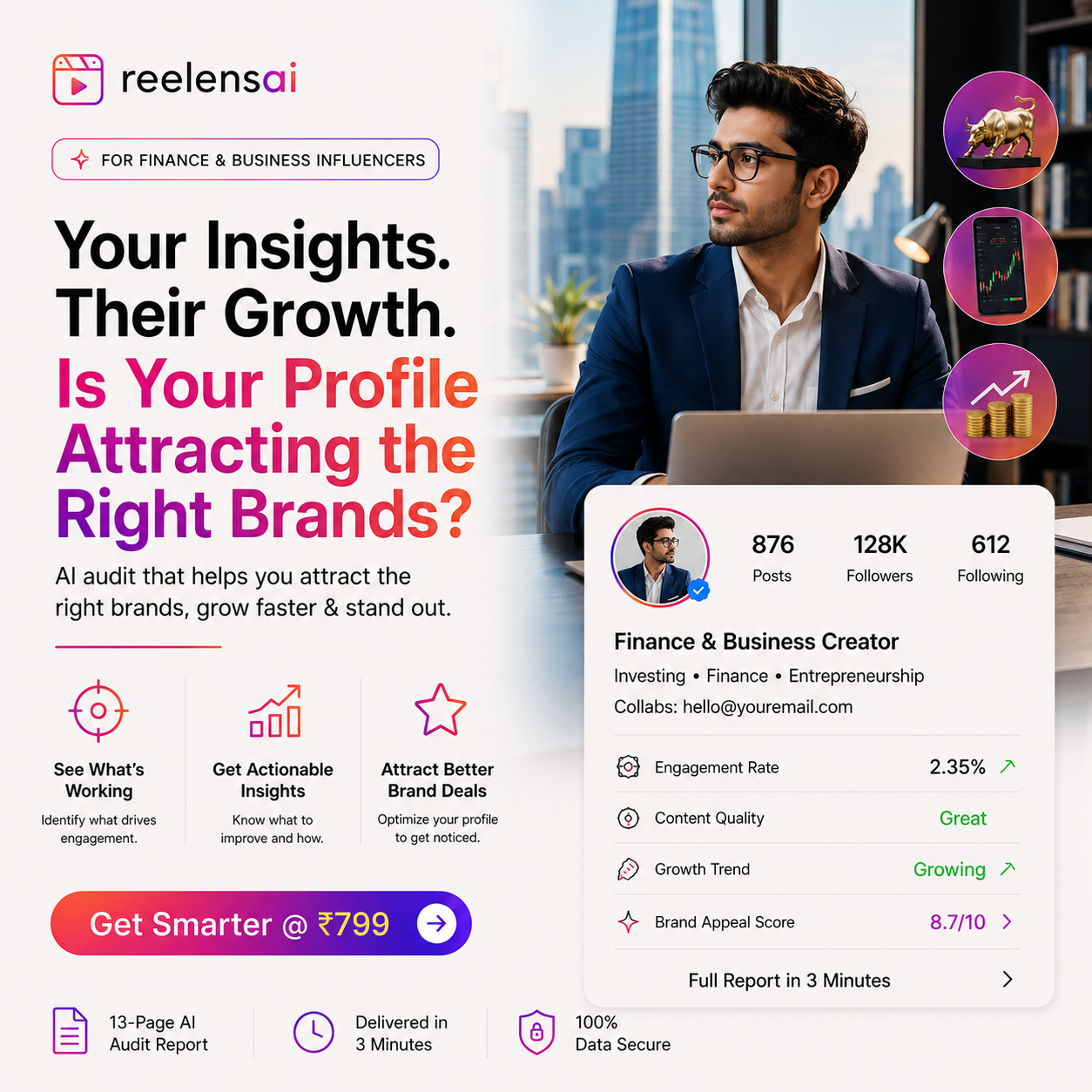Reelens Facebook ad