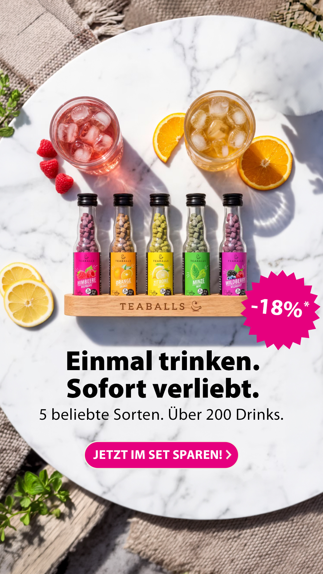 Teaballs Facebook ad