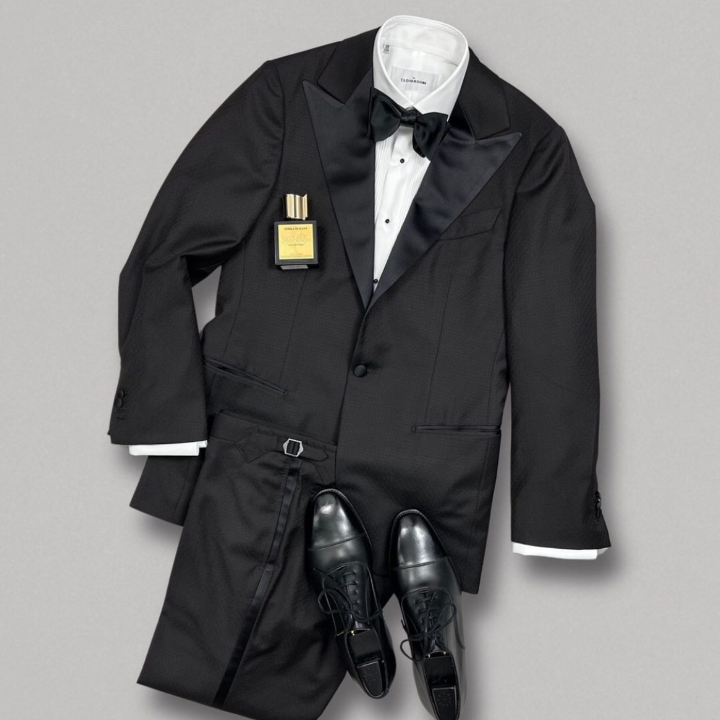 Maison Cloakroom Facebook ad: For the discerning groom, Maison Cloakroom offers bespoke…