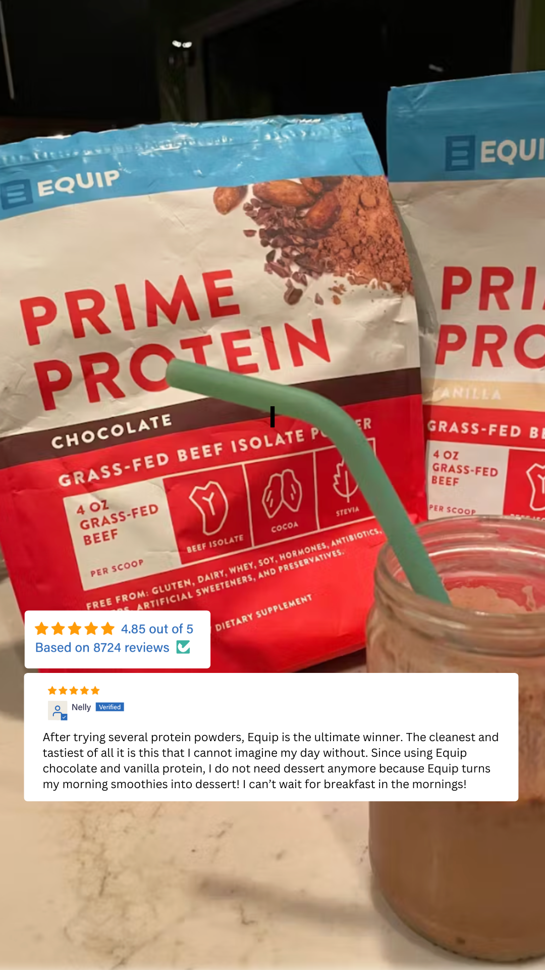 The Protein Powder Guru Facebook ad