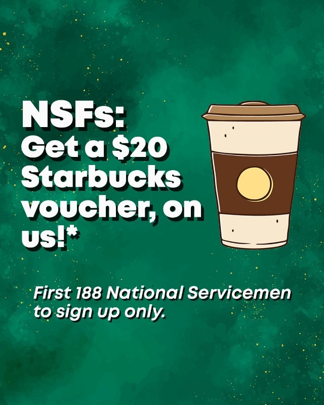 Kaya Toast & Coffee Beans Finance Facebook ad: FREE $20 Starbucks Voucher