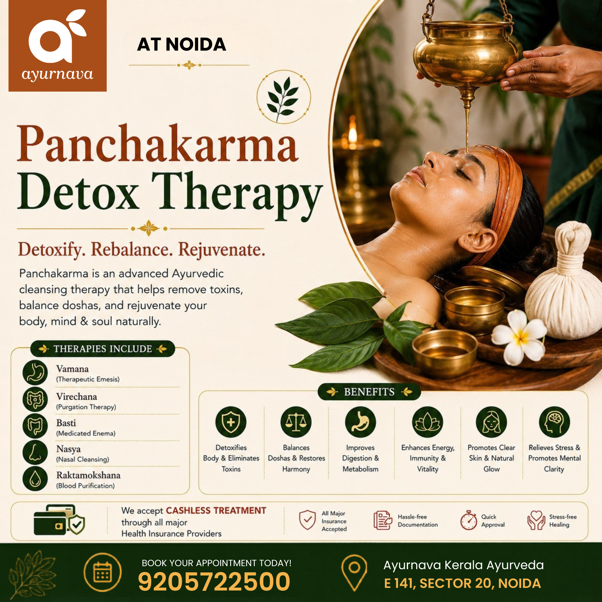Ayurnava Kerala Ayurveda Facebook ad