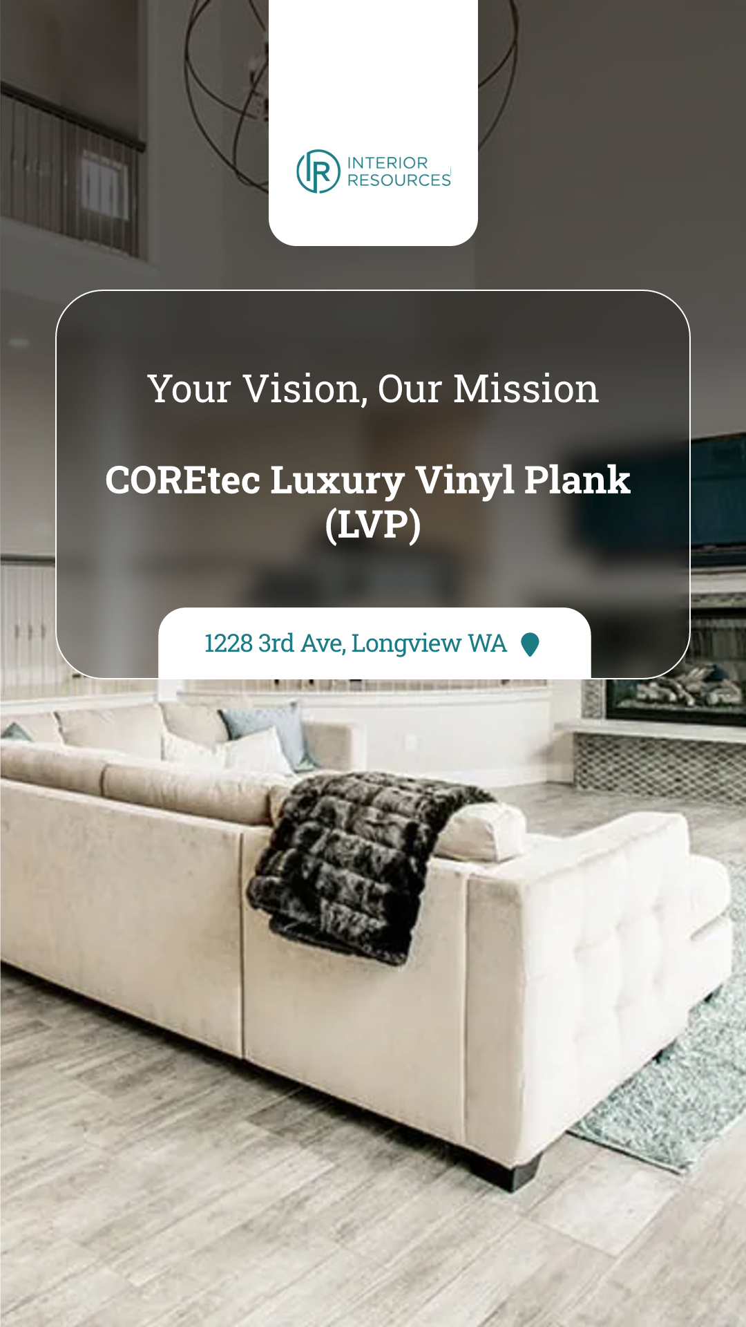 Interior Resources, Inc. Facebook ad
