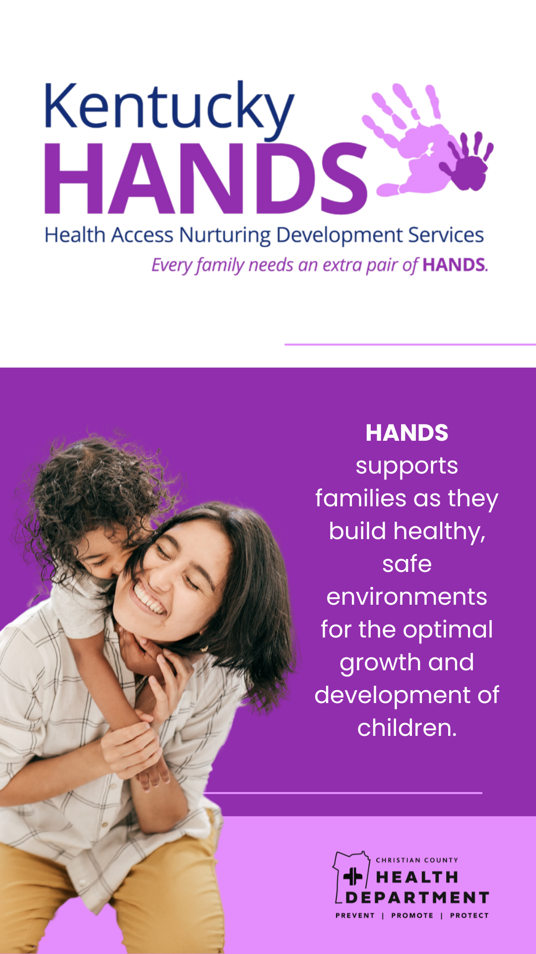 Christian County Health Department Facebook ad from May 15, 2025