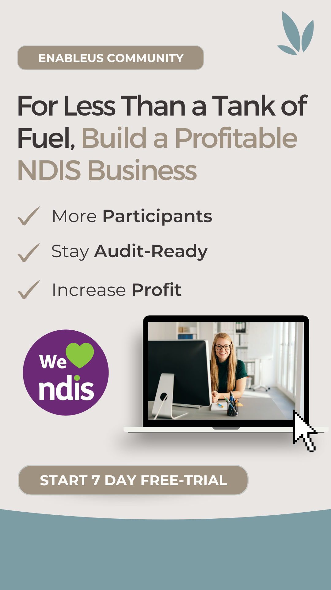 EnableUs Facebook ad