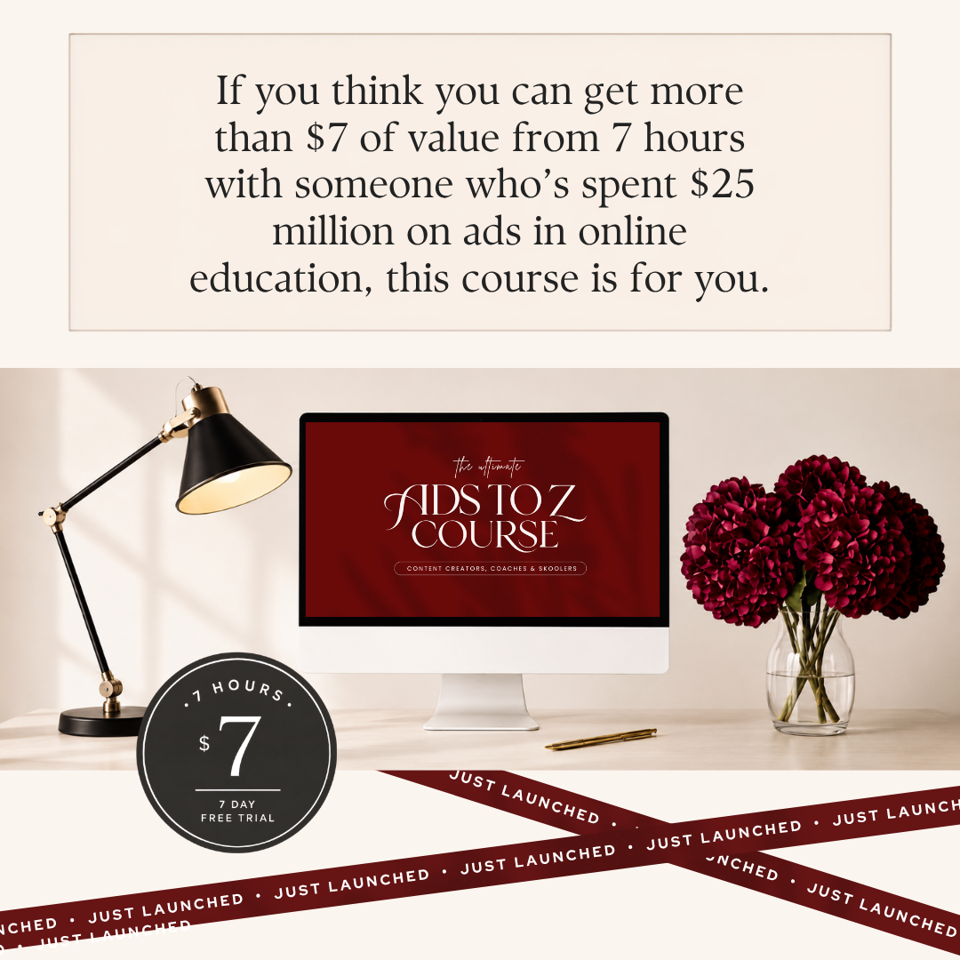 Evelyn Weiss Coaching Facebook ad