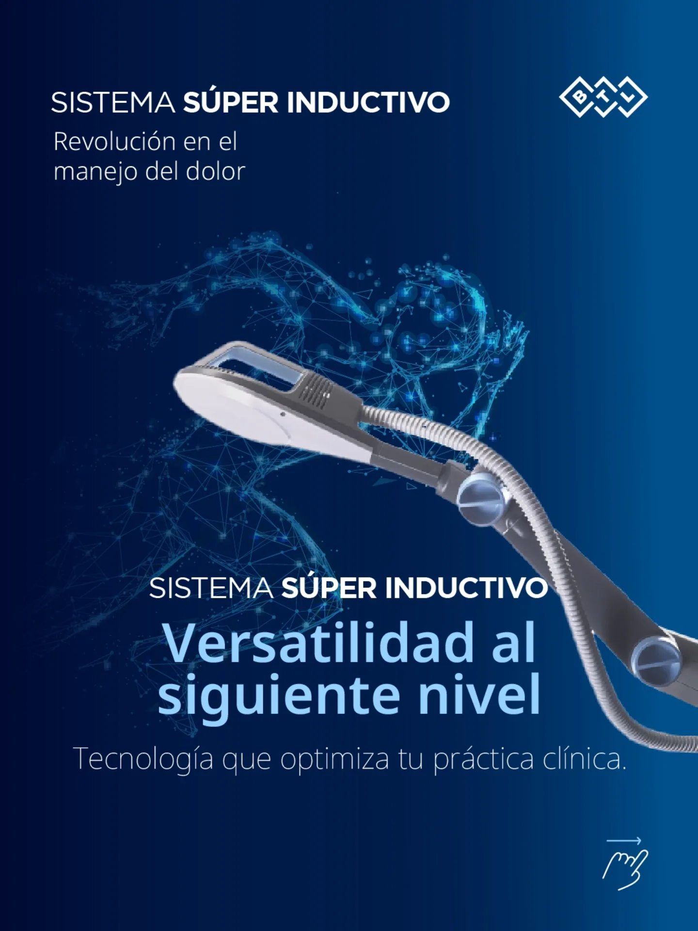 BTL Medical Argentina Facebook ad: Sistema Súper Inductivo.