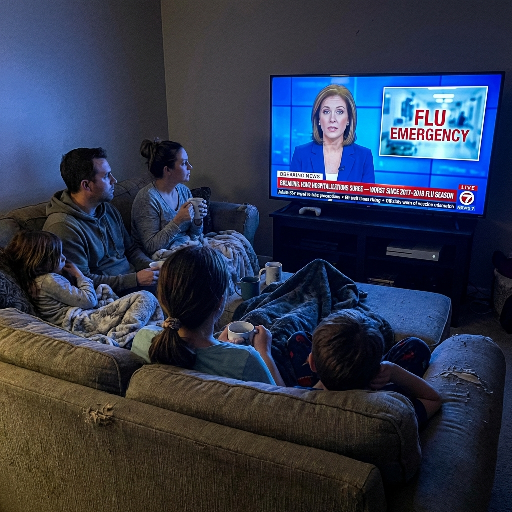 Dr. Emily Briggs Facebook ad: Important H3N2 Update: ER Doctors Share What They're Doing