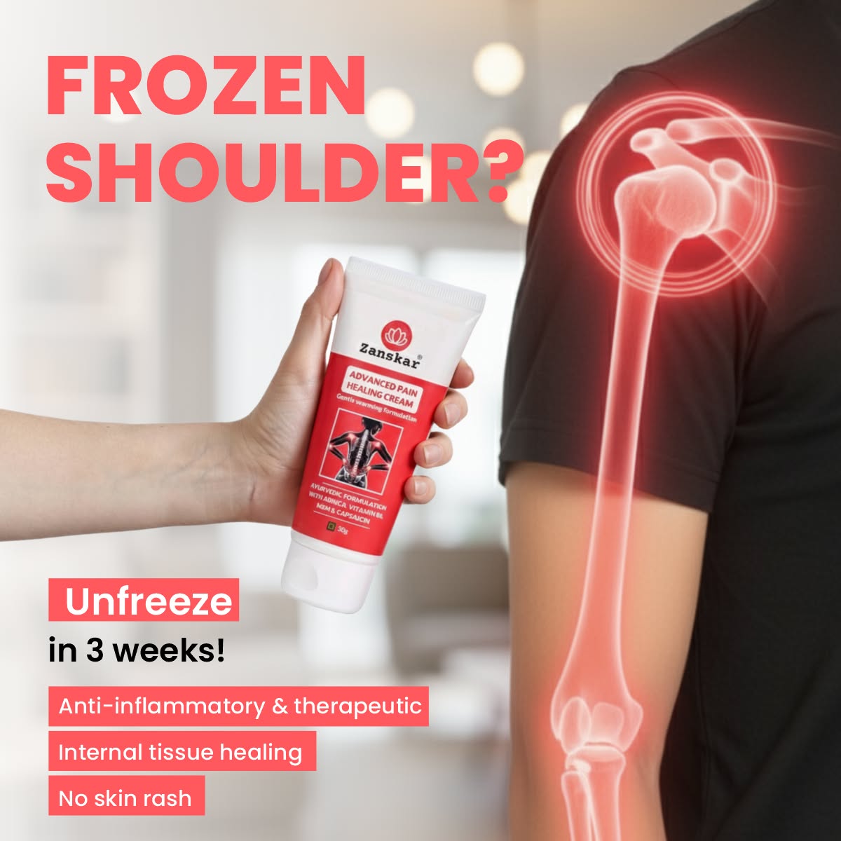 Zanskar: Muscle & Joint Relief Facebook ad