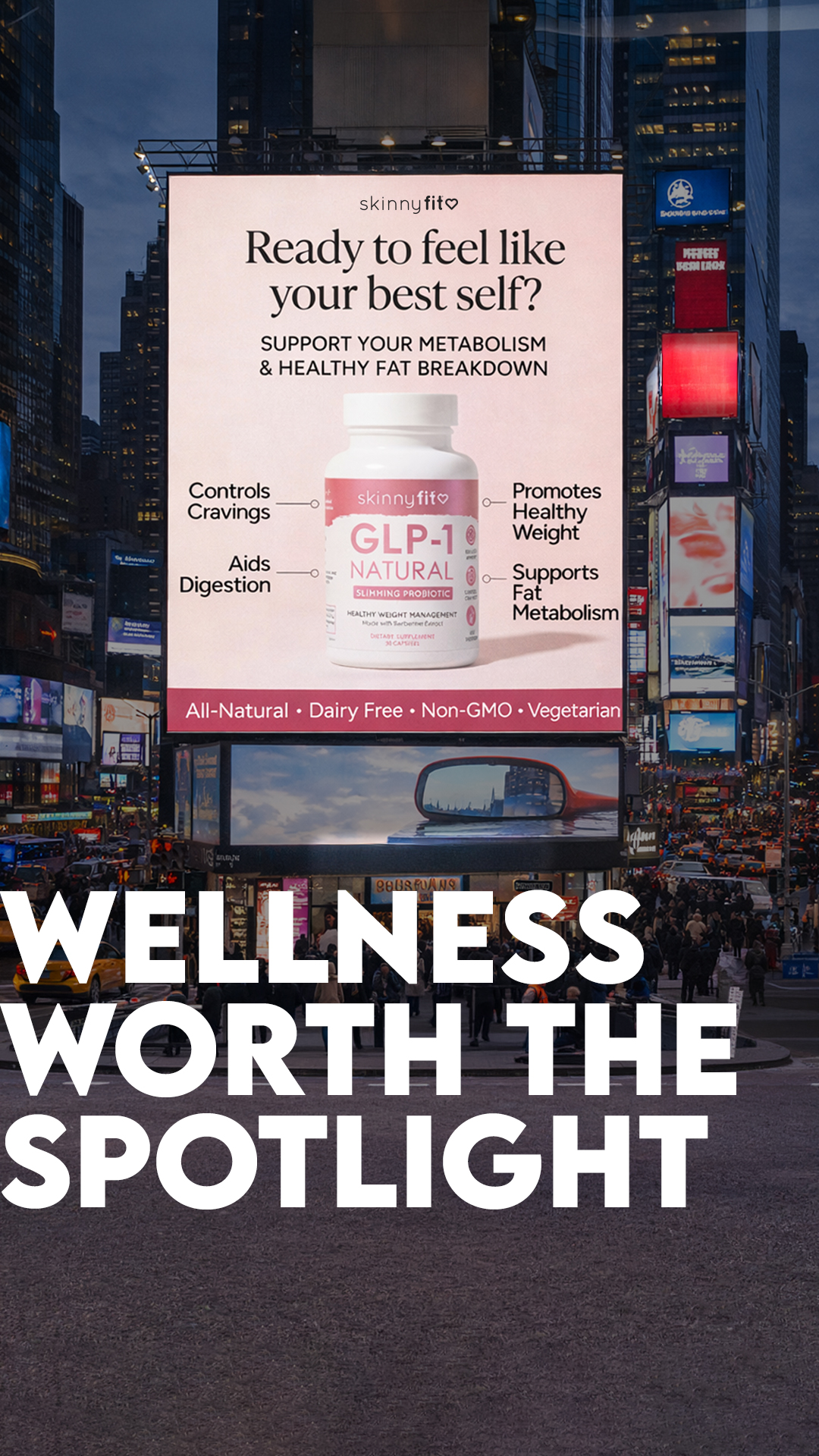 SkinnyFit Facebook ad