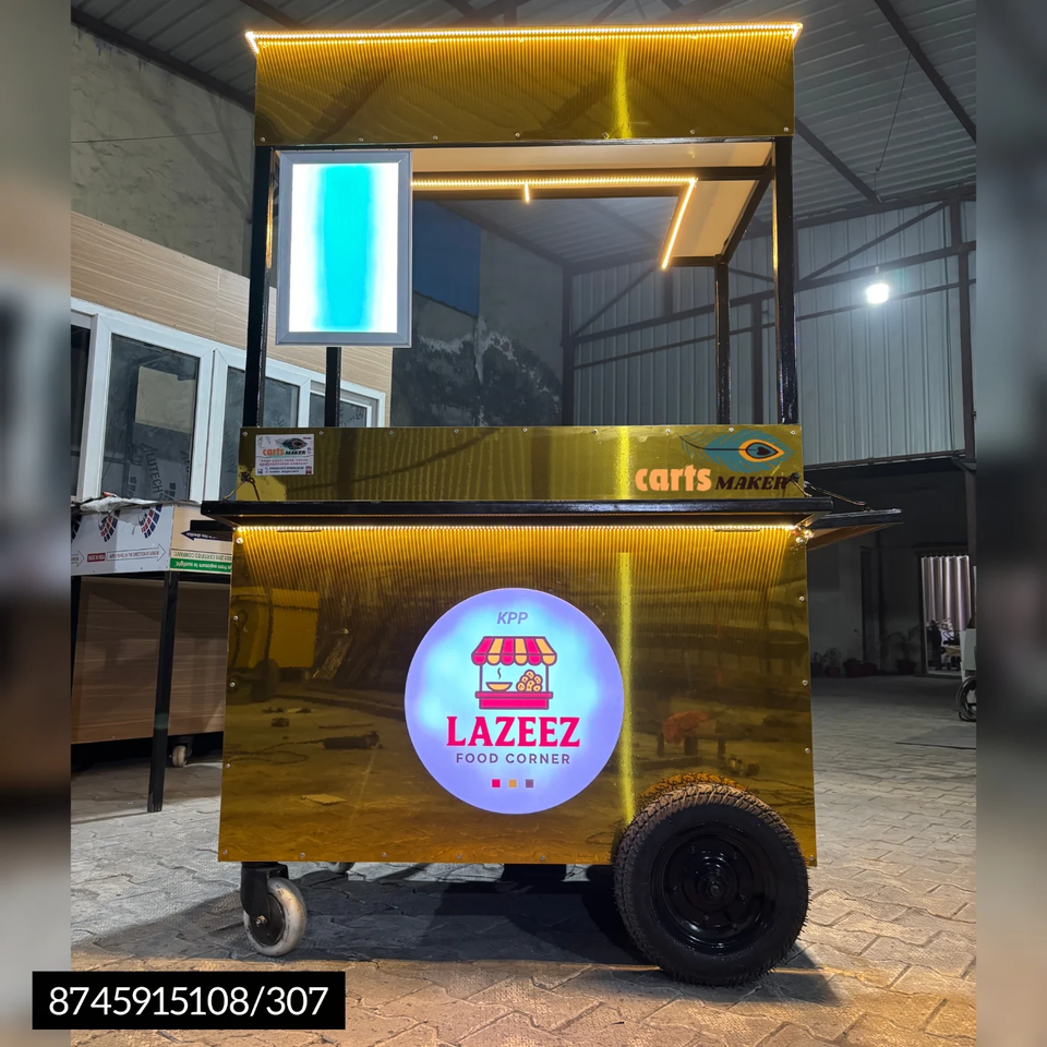 cartsmaker Facebook ad: We manufacture premium-quality Food Carts, Kiosks, Tea…