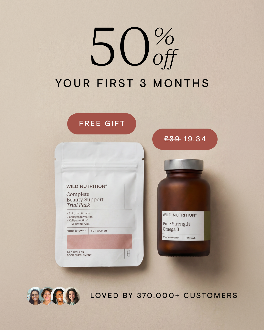 Wild Nutrition Facebook ad