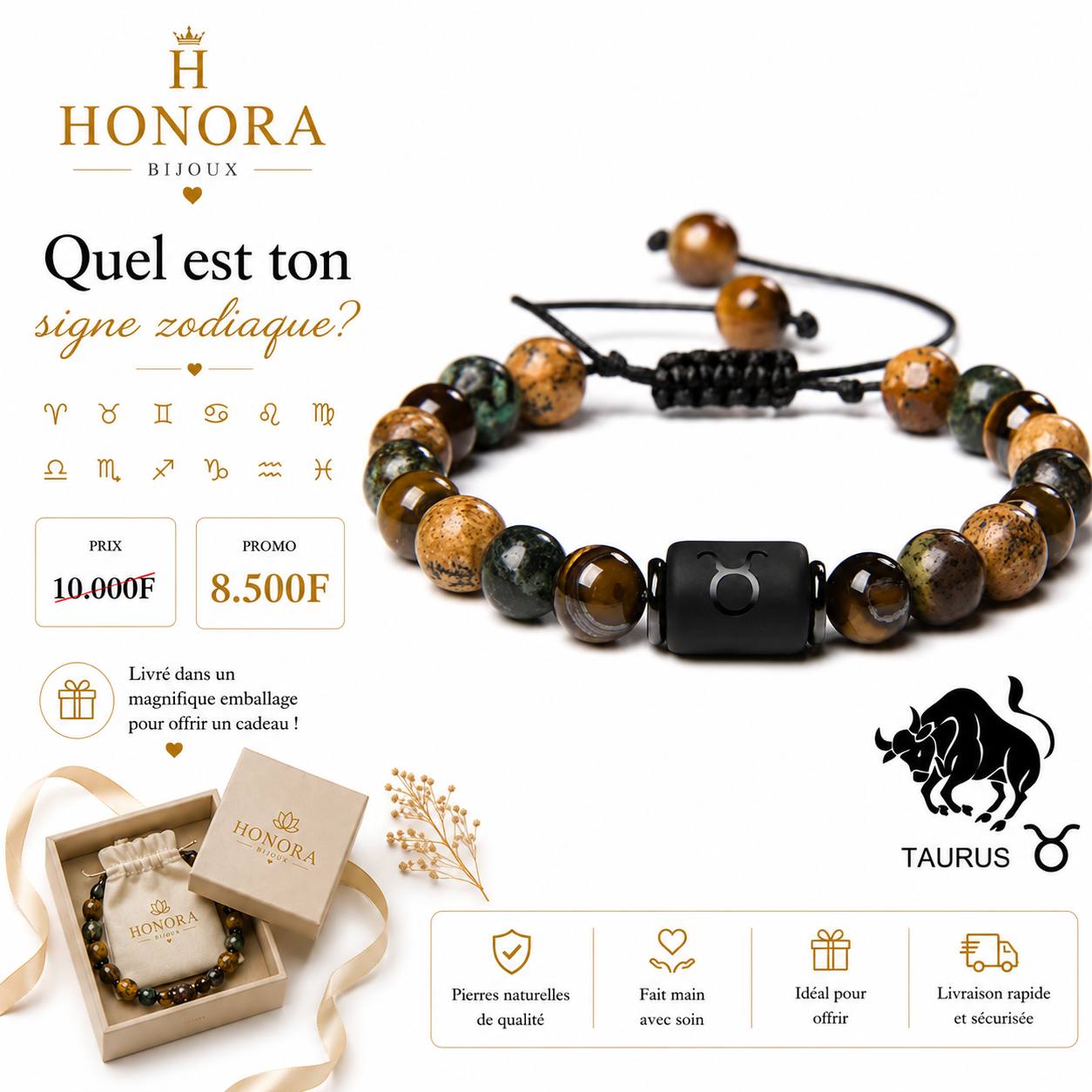 Honora bijoux Facebook ad: TON SIGNE ZODIAQUE