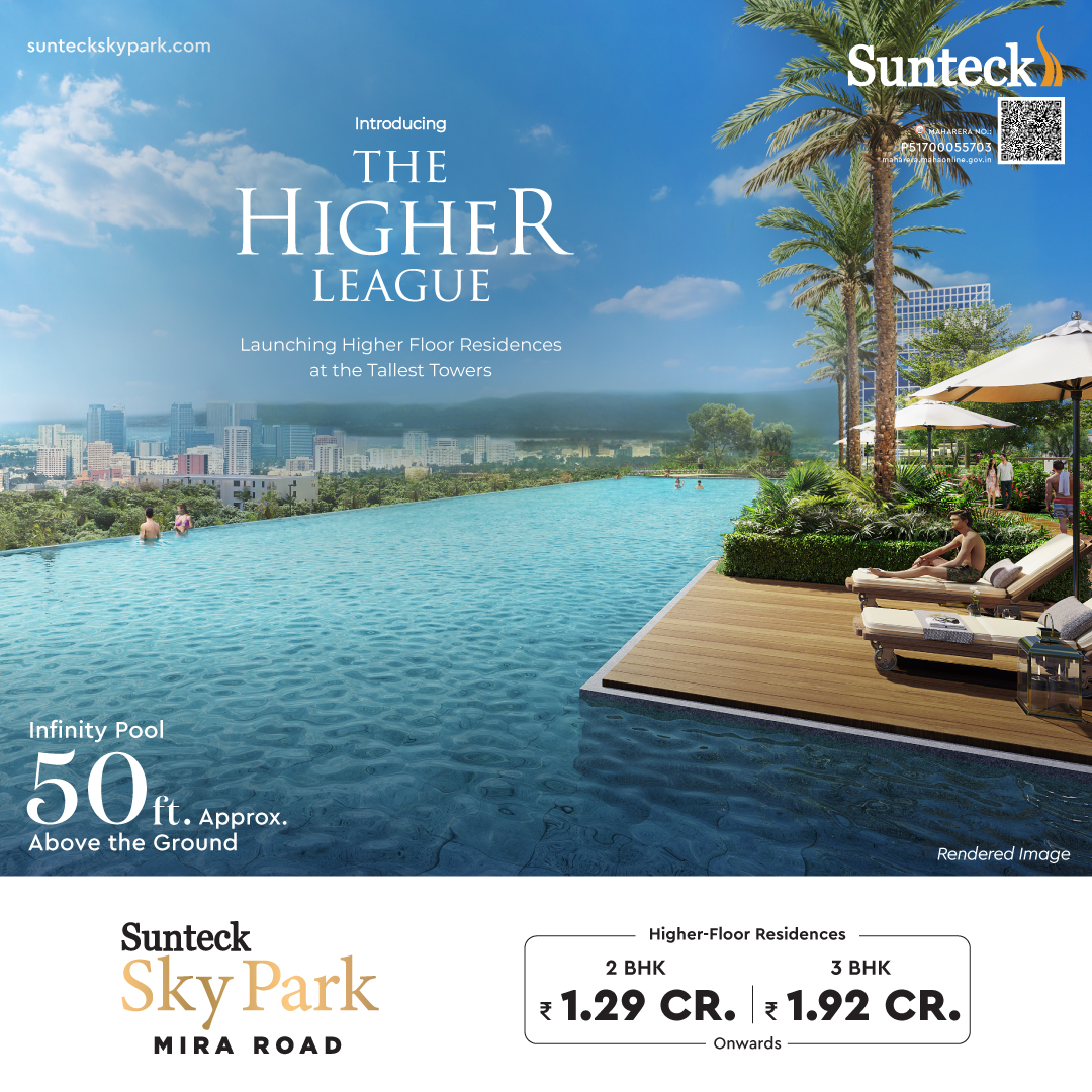 Sunteck Sky Park Facebook ad from Mar 27, 2026