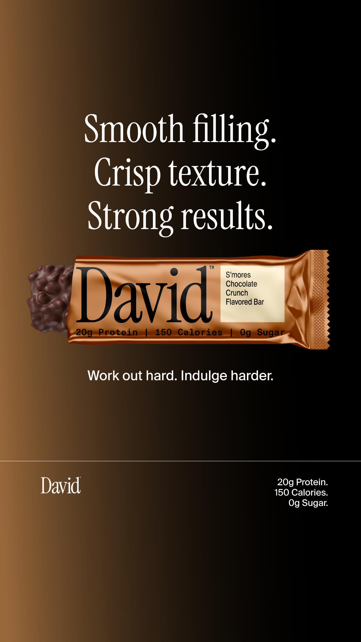 David Protein Facebook ad