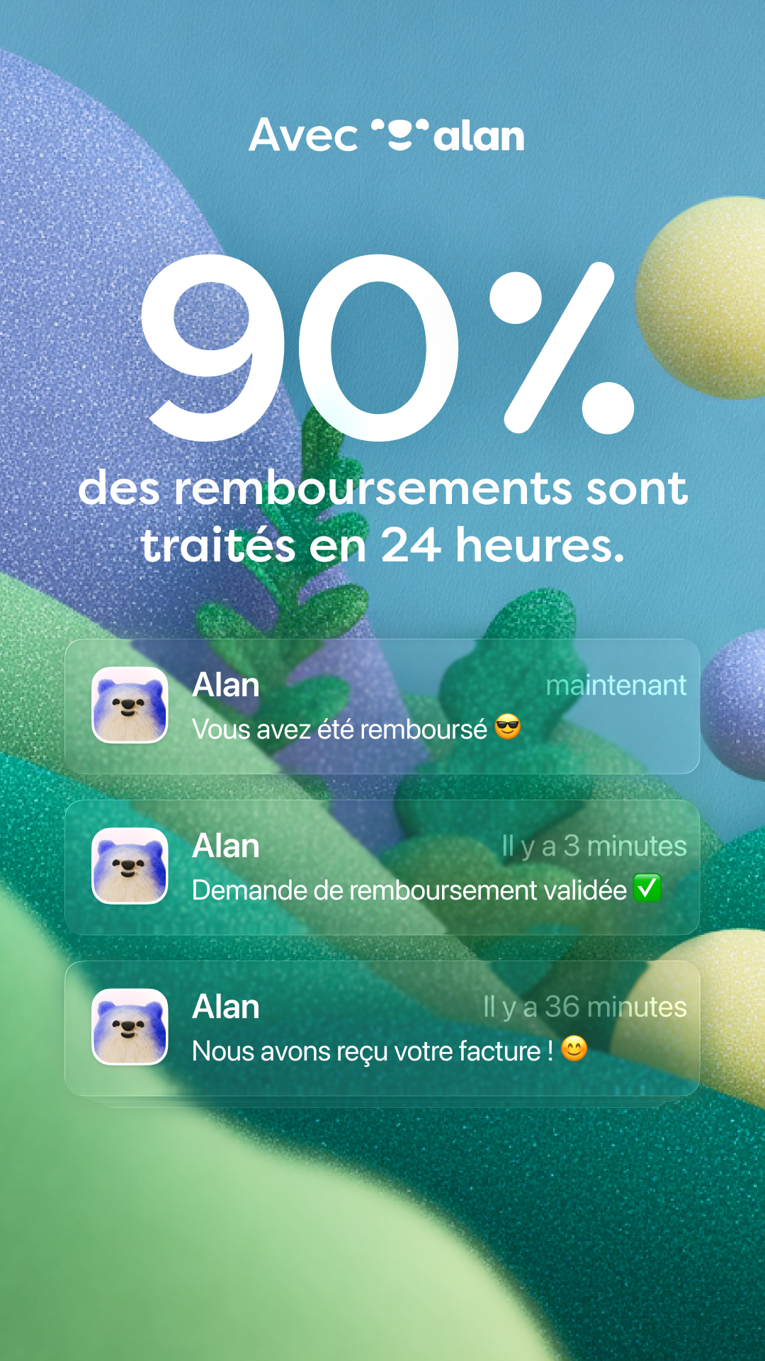 Alan Facebook ad
