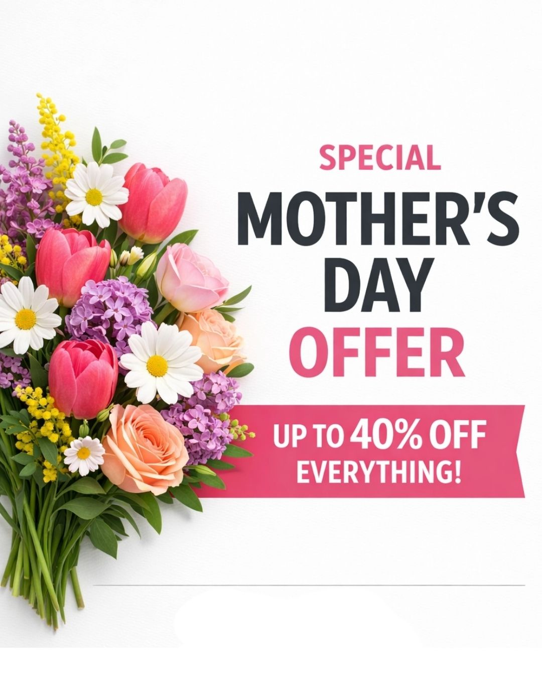 Global Fiji Facebook ad: Mother’s Day Sale at Global Suva!
