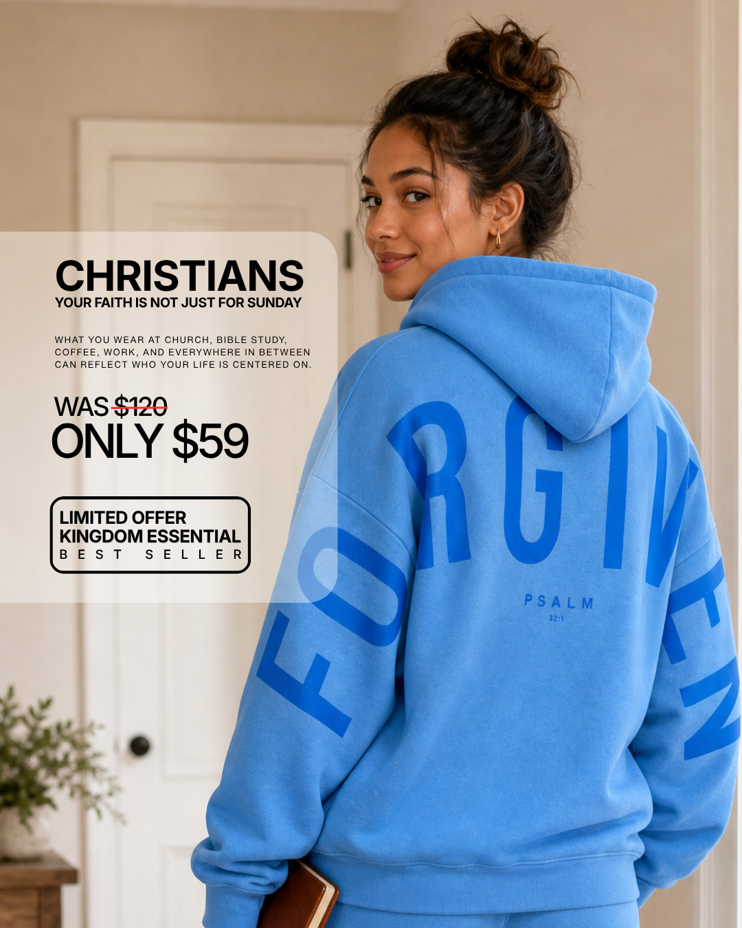 God's Love Overcomes Facebook ad: Christian Fits That Matter