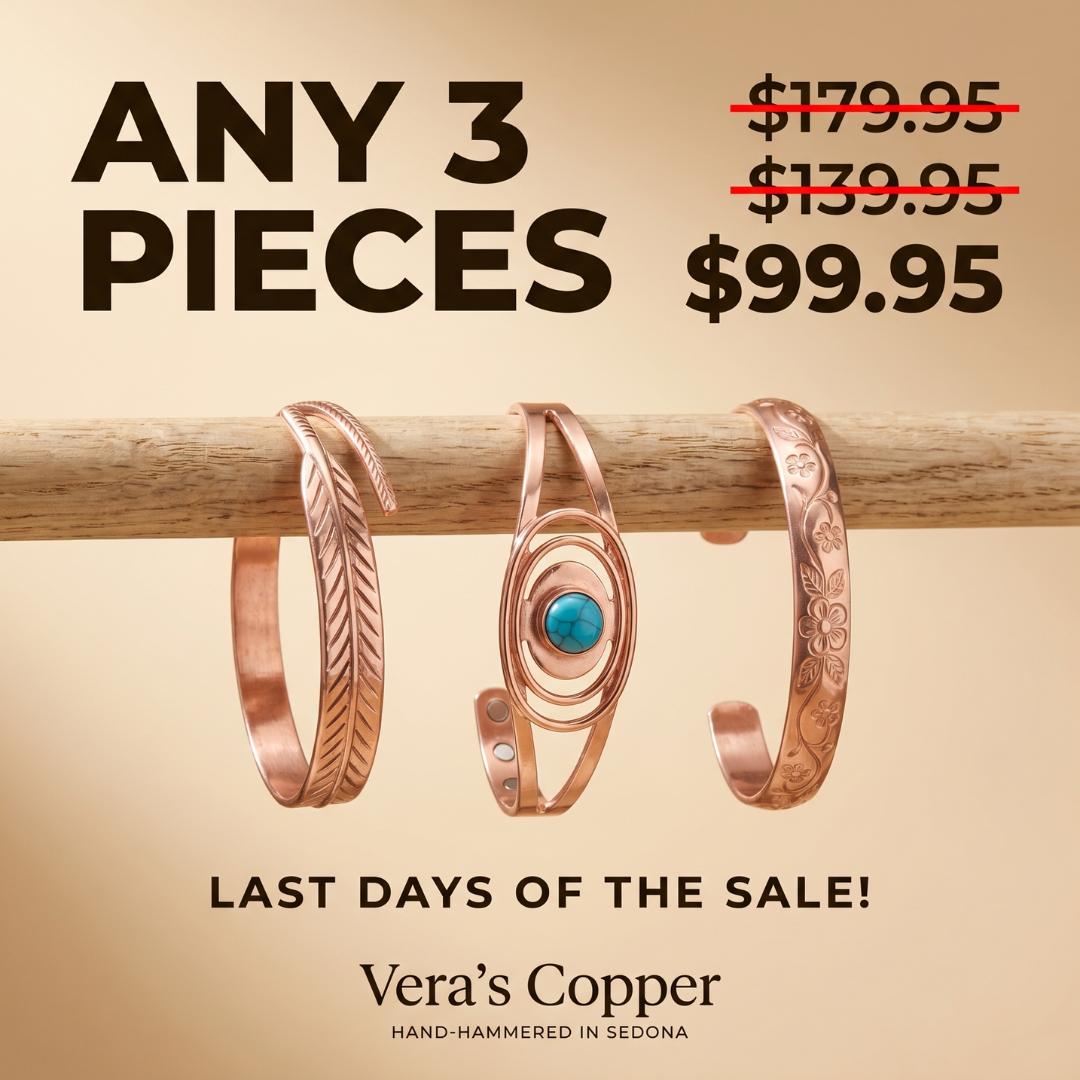 Vera’s Copper Jewelry Facebook ad