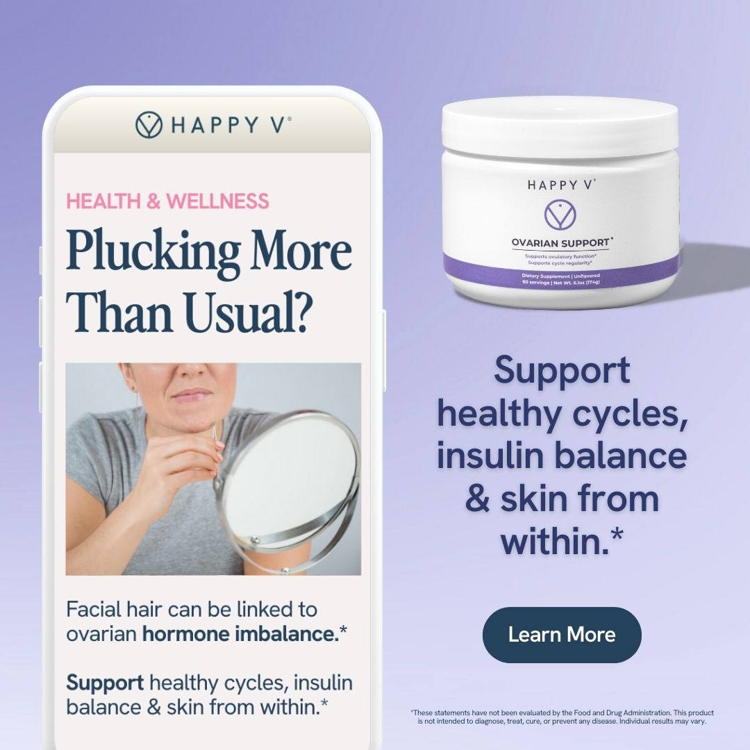 Happy V Facebook ad