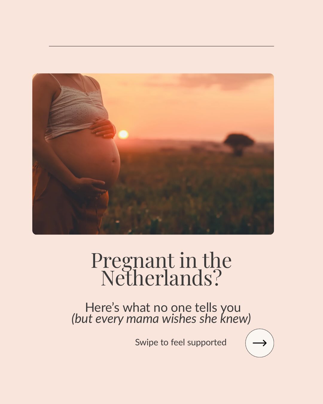 readymamanl Facebook ad: Pregnant in the Netherlands?