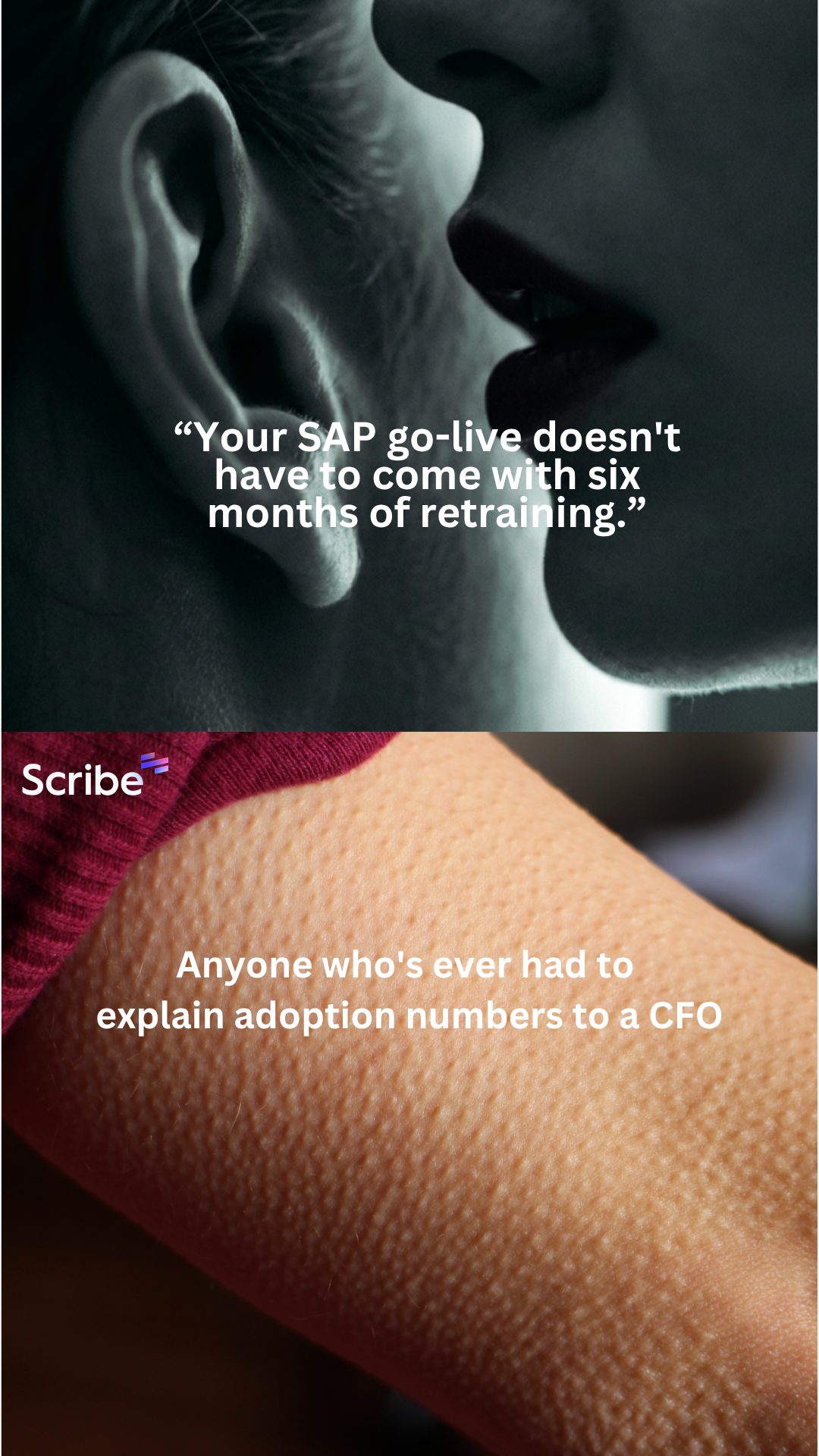 Scribe Facebook ad