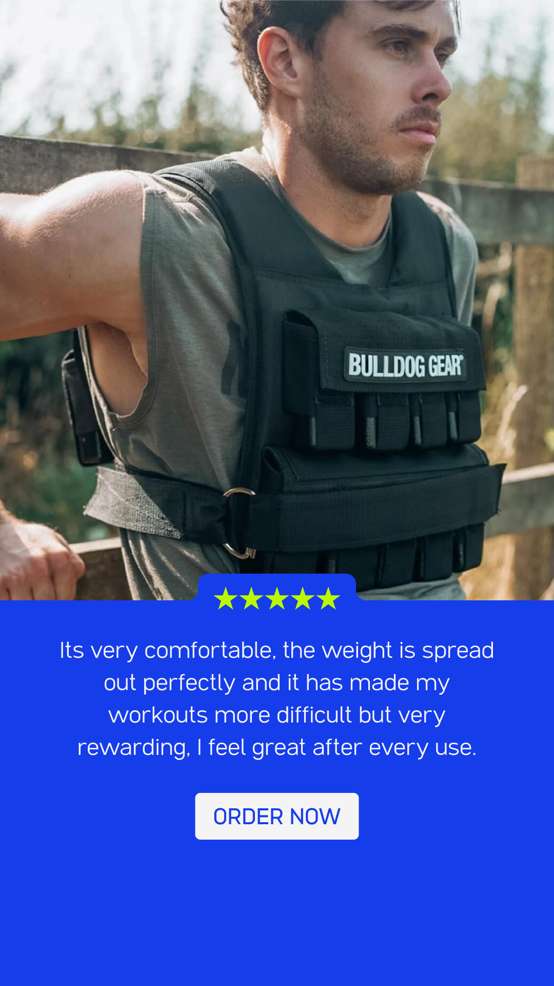 Bulldog Gear Facebook ad