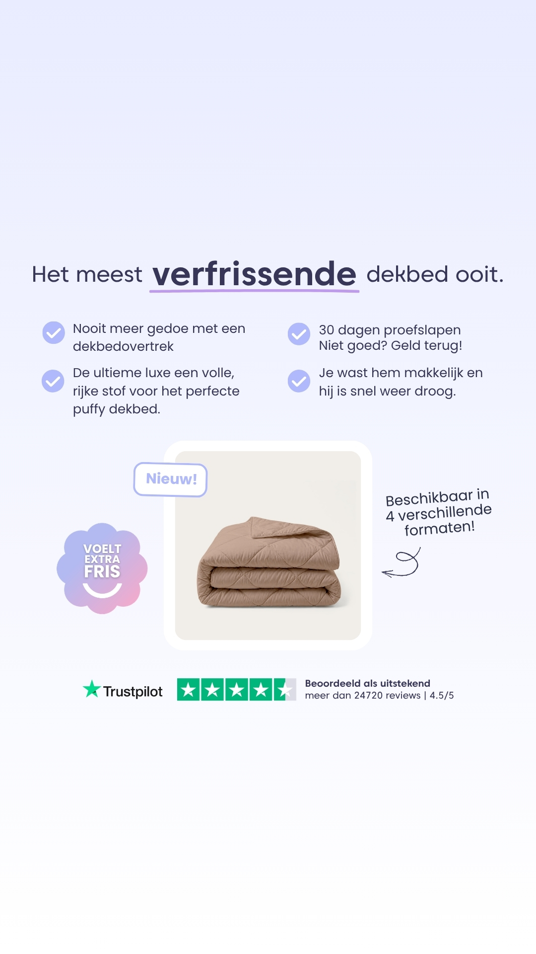 HappyBed Facebook ad