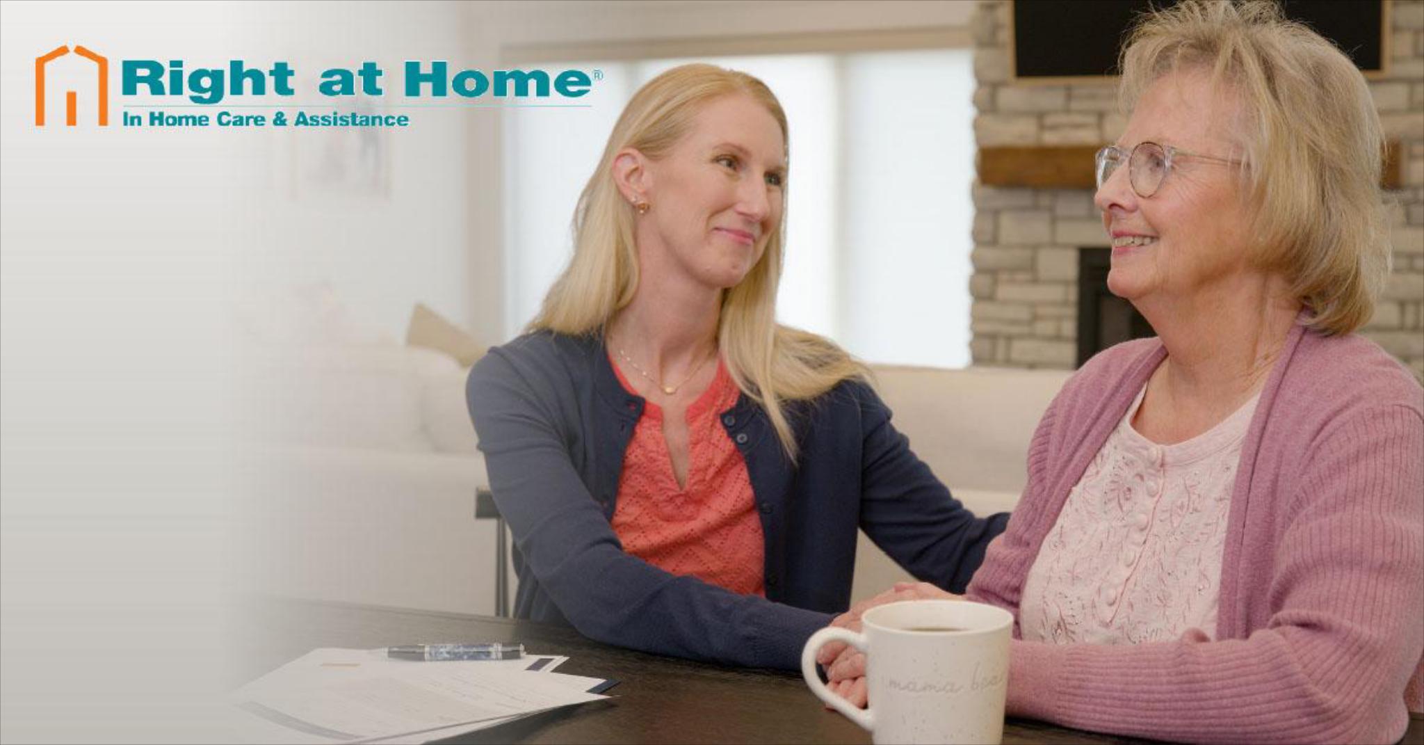 Right at Home Woodstock, GA Facebook ad: Take the survey now