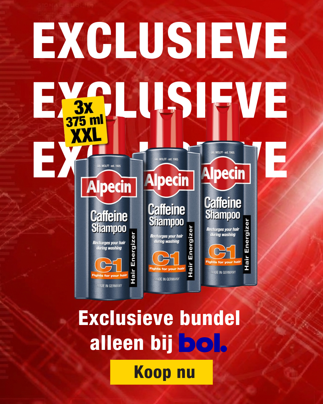 Alpecin Facebook ad