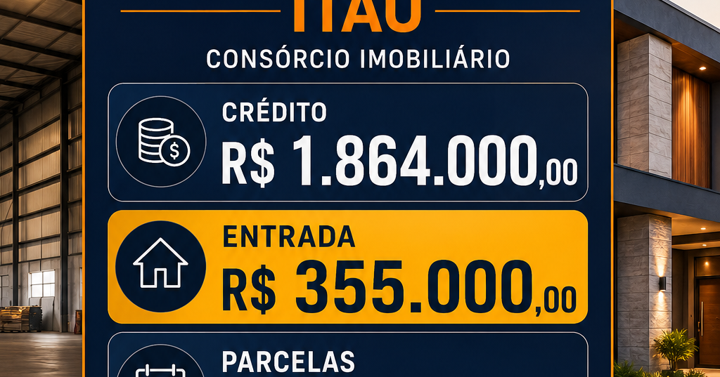 Cartas Contempladas & Consórcio Imobiliário Facebook ad: Carta Contemplada Itaú