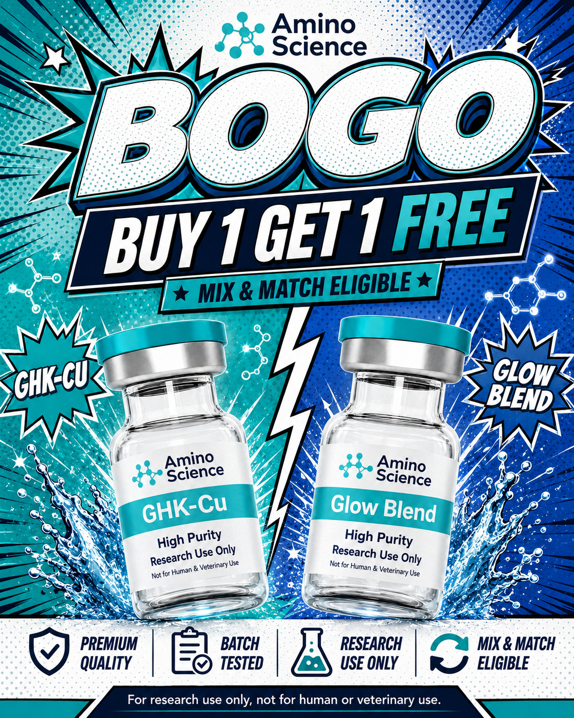 Amino Science Labs Facebook ad