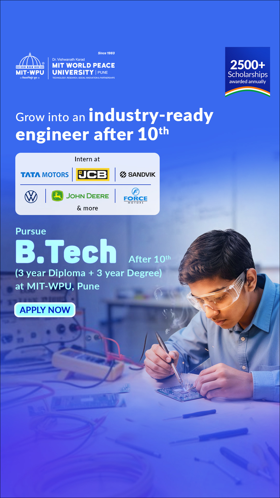 MIT World Peace University Facebook ad