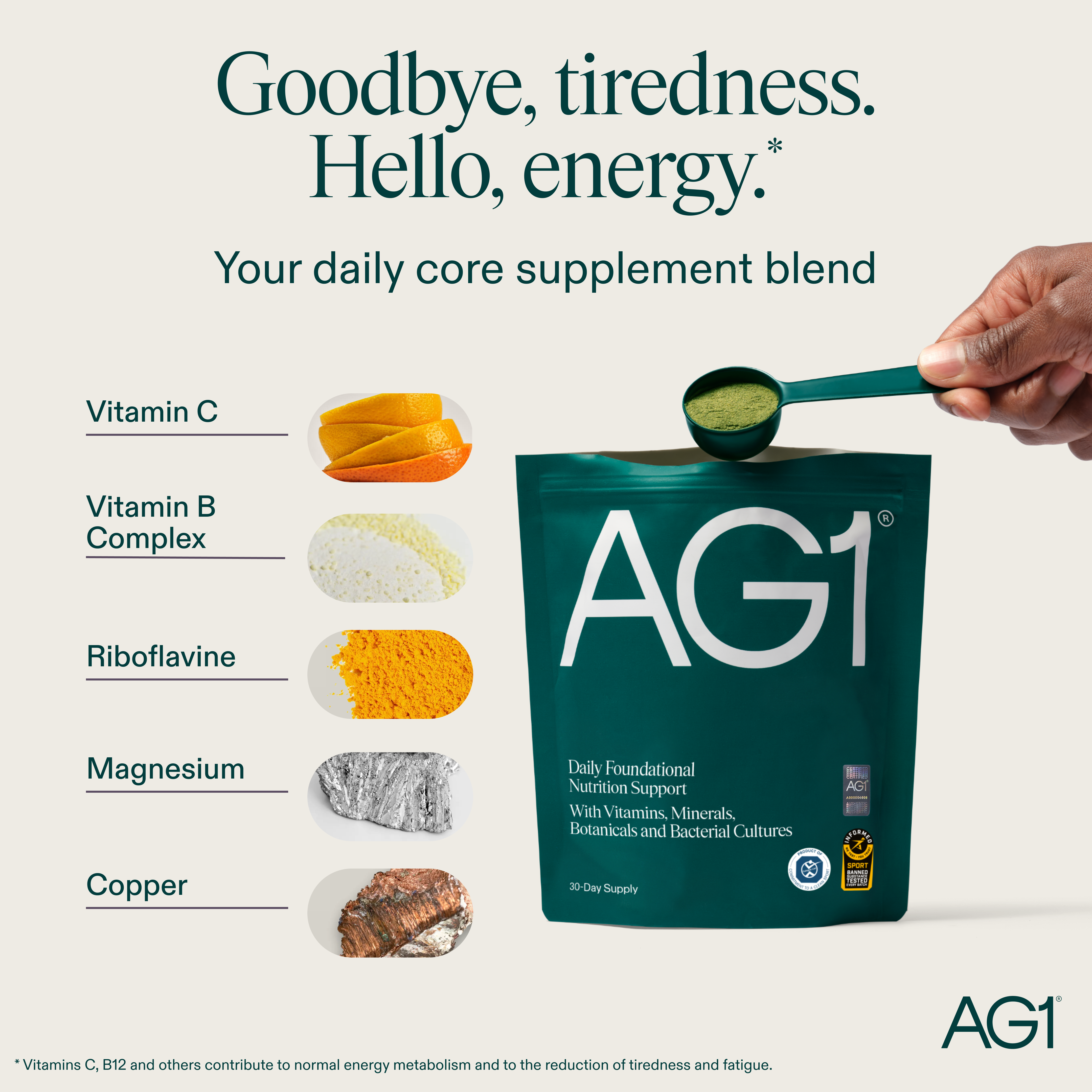 AG1 by Athletic Greens Facebook ad