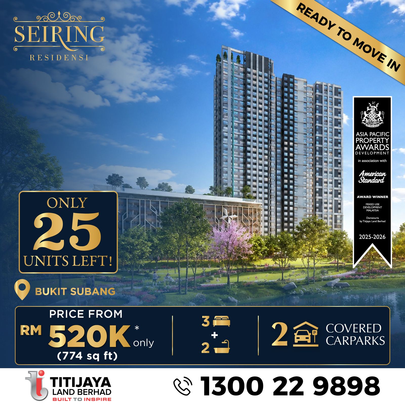 Titijaya Land Berhad Facebook ad
