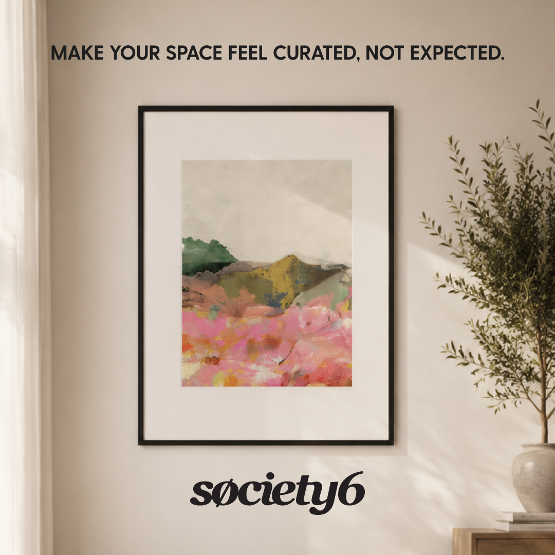 Society6 Facebook ad