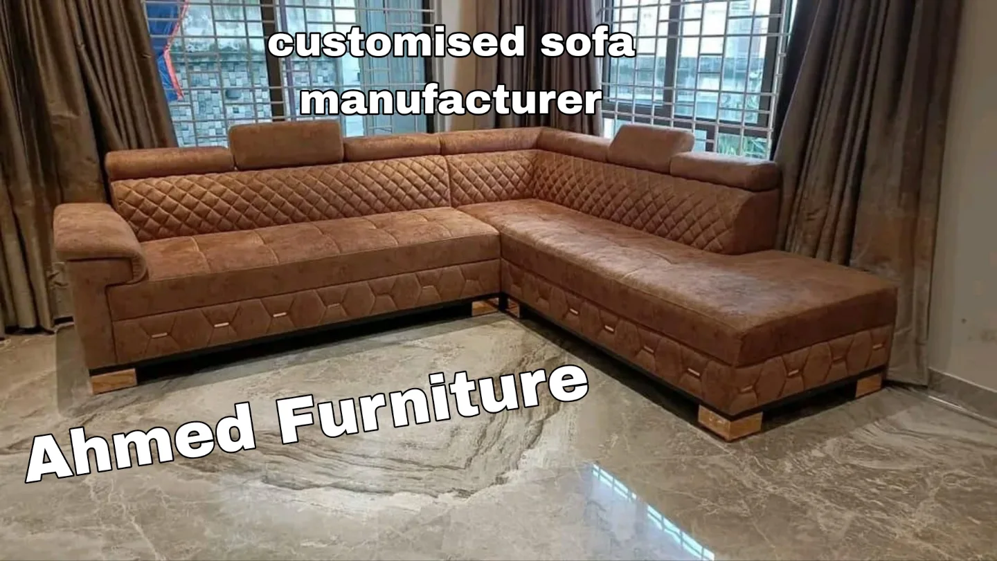Ahmed furniture sofa manufacturer Facebook ad: AHMED FURNITURE, CREATING COMFORT WITH STYLE