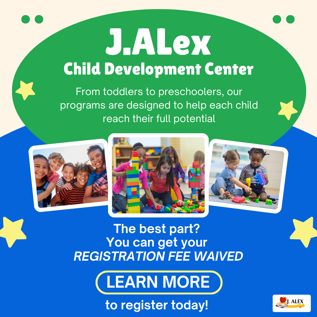 J. Alex Child Development Center Facebook ad
