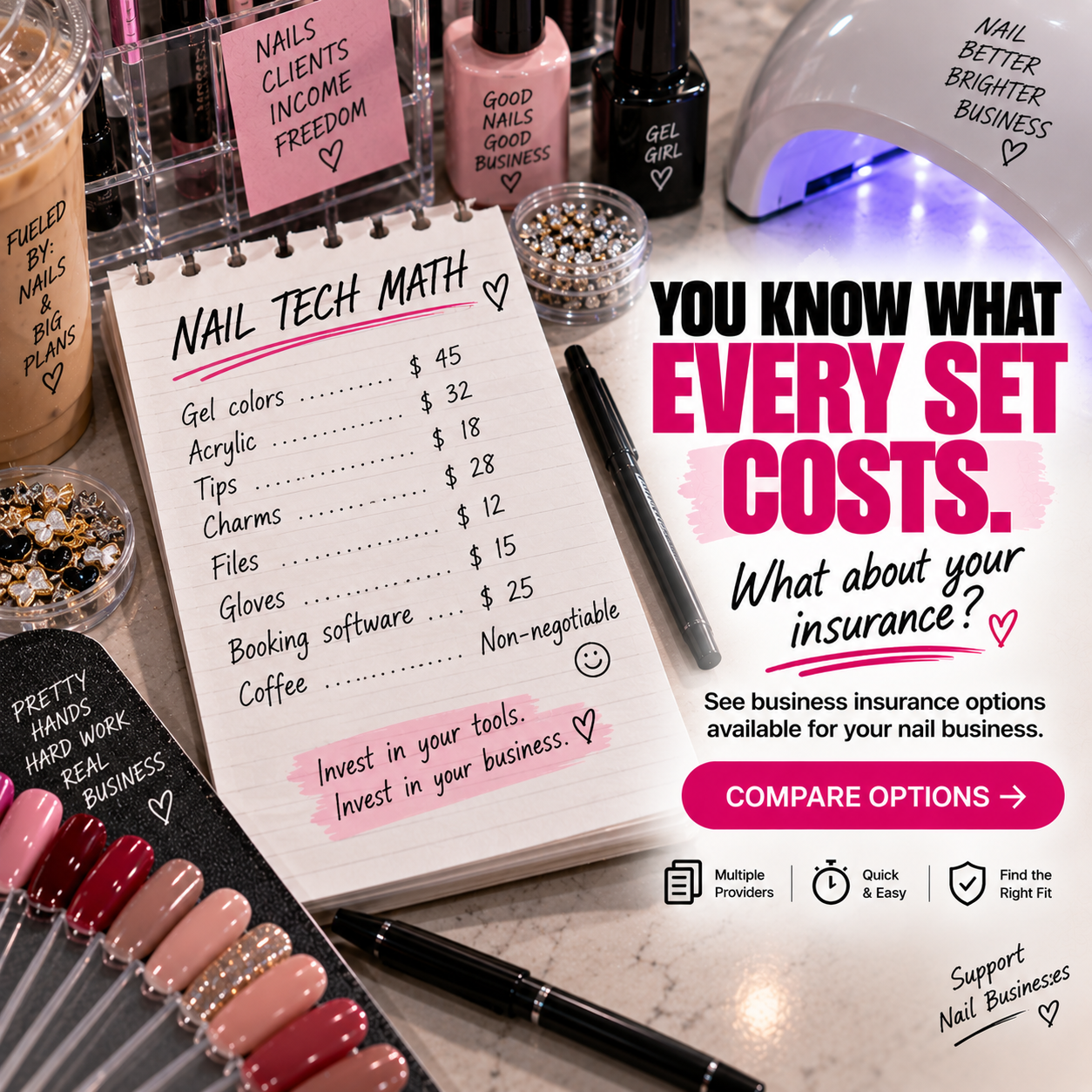 Possibly.com: Business Insurance Solutions Facebook ad