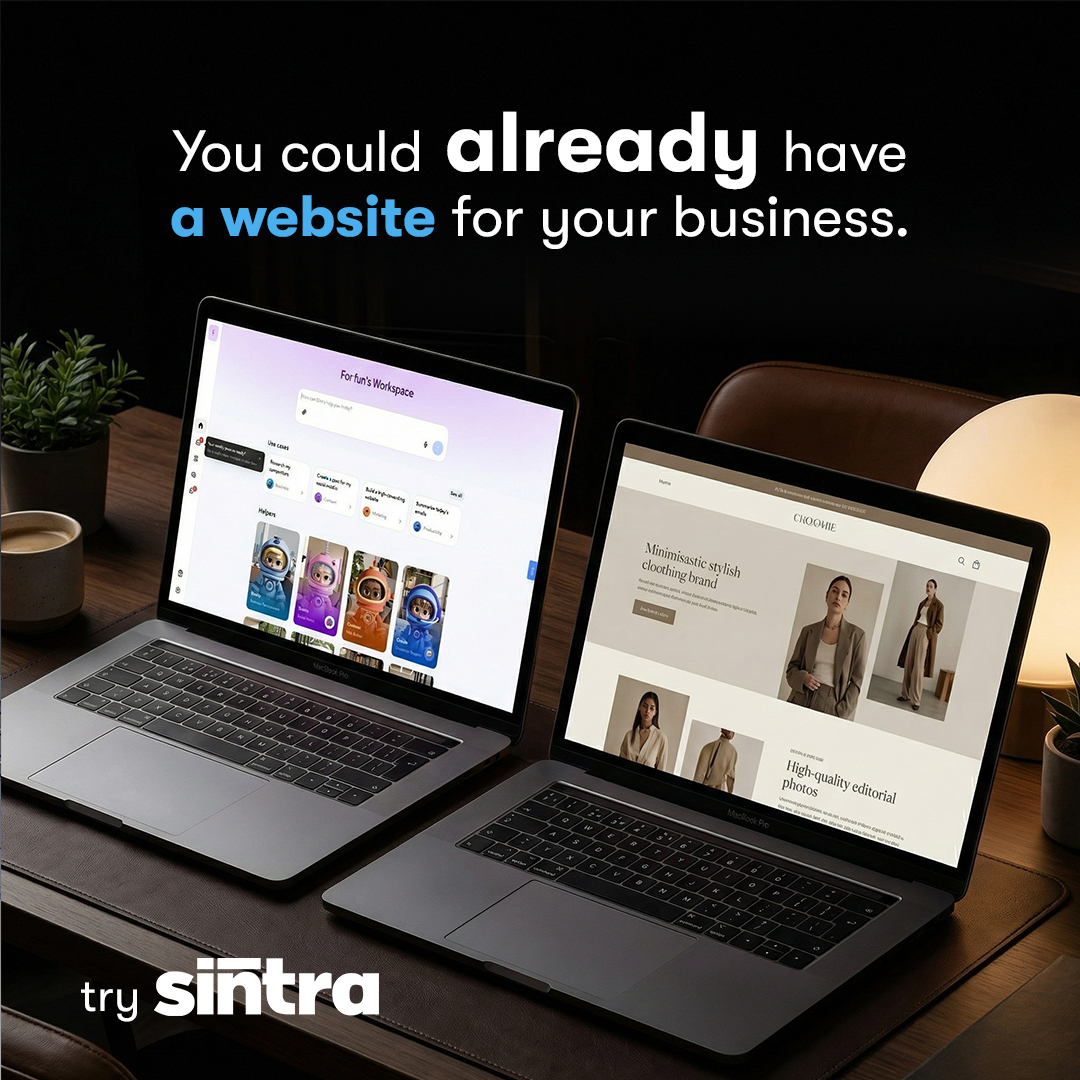 Sintra AI Facebook ad: Up to 70% Off