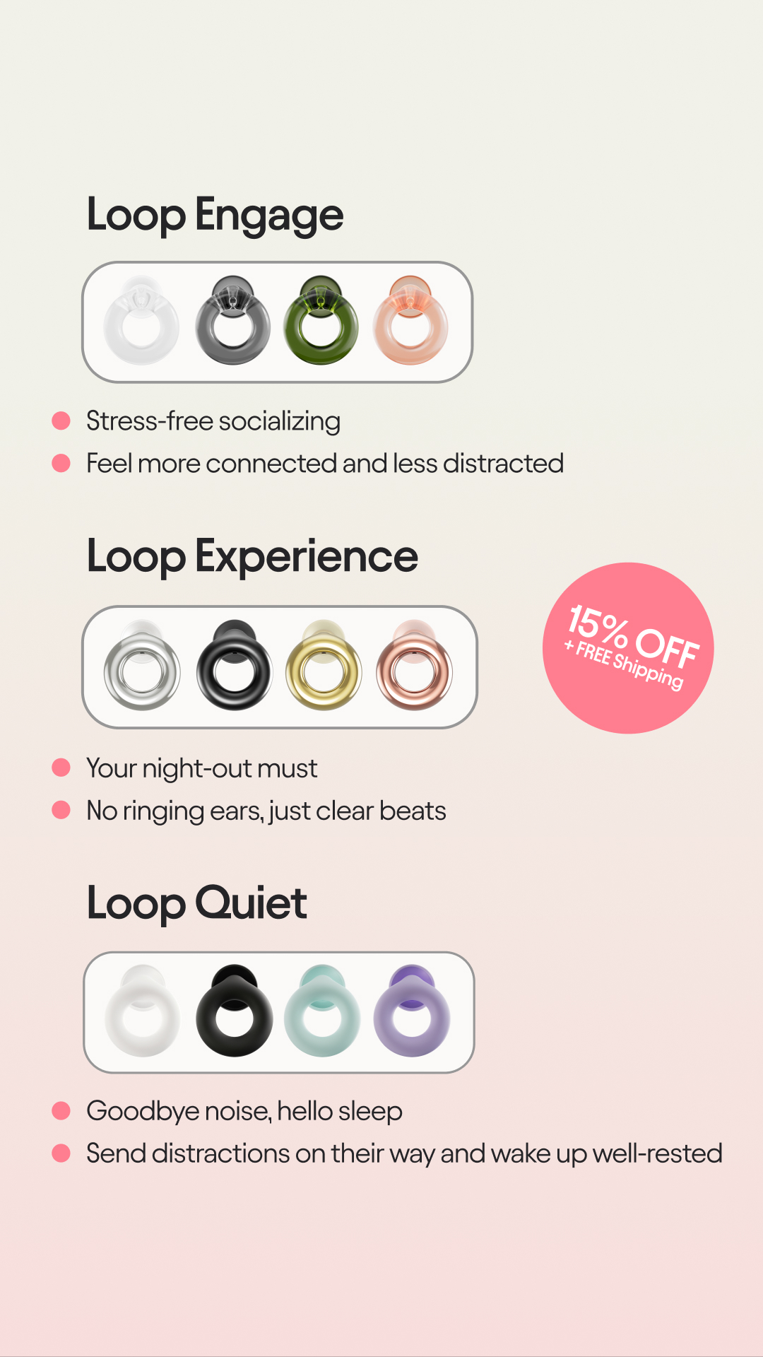 Loop Facebook ad