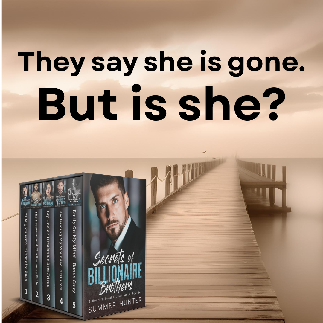 Summer Hunter Romantic Suspense Facebook ad: They never really said goodbye.