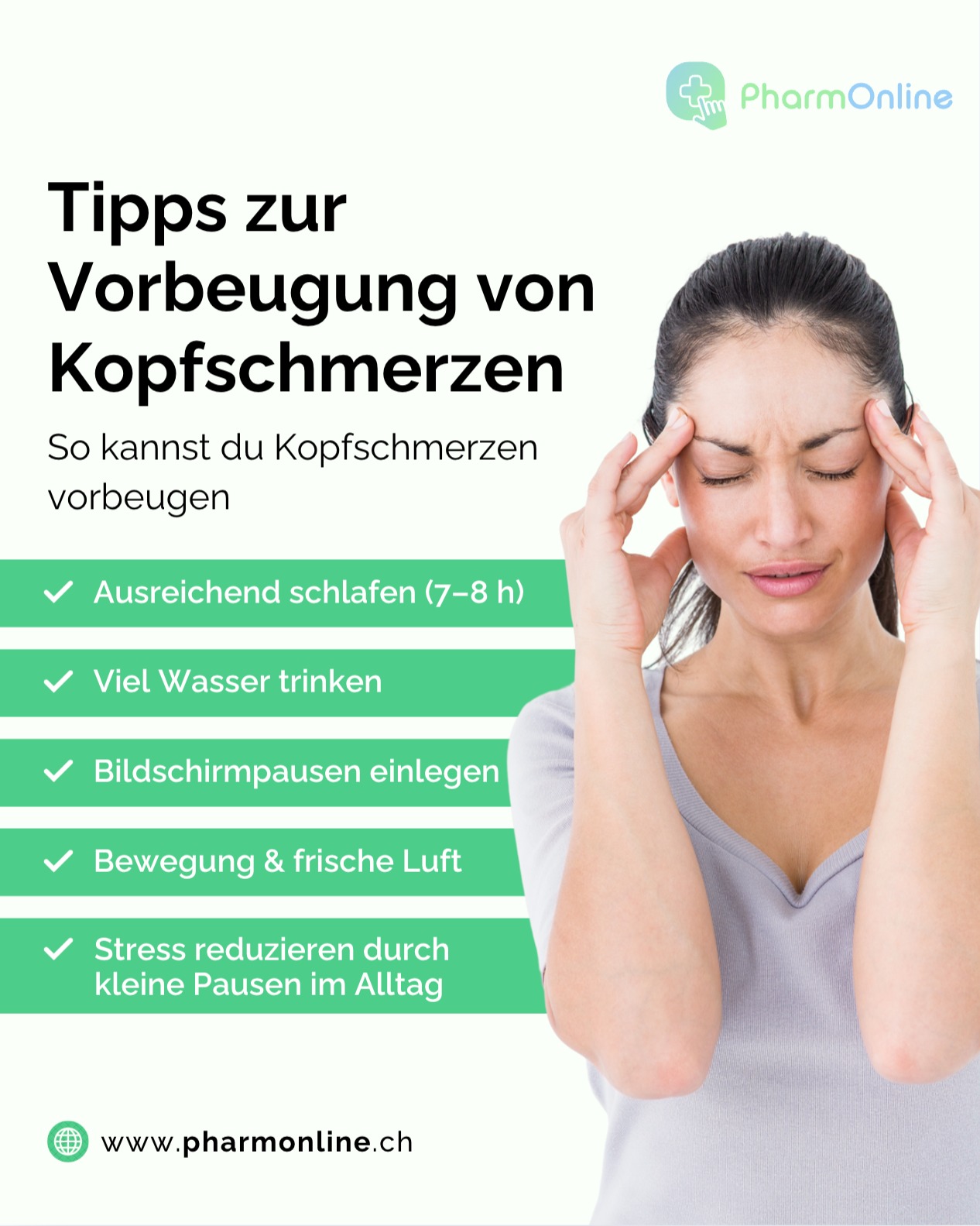 PharmOnline Facebook ad: Gesundheit hat viele Facetten, von Vorbeugung über…