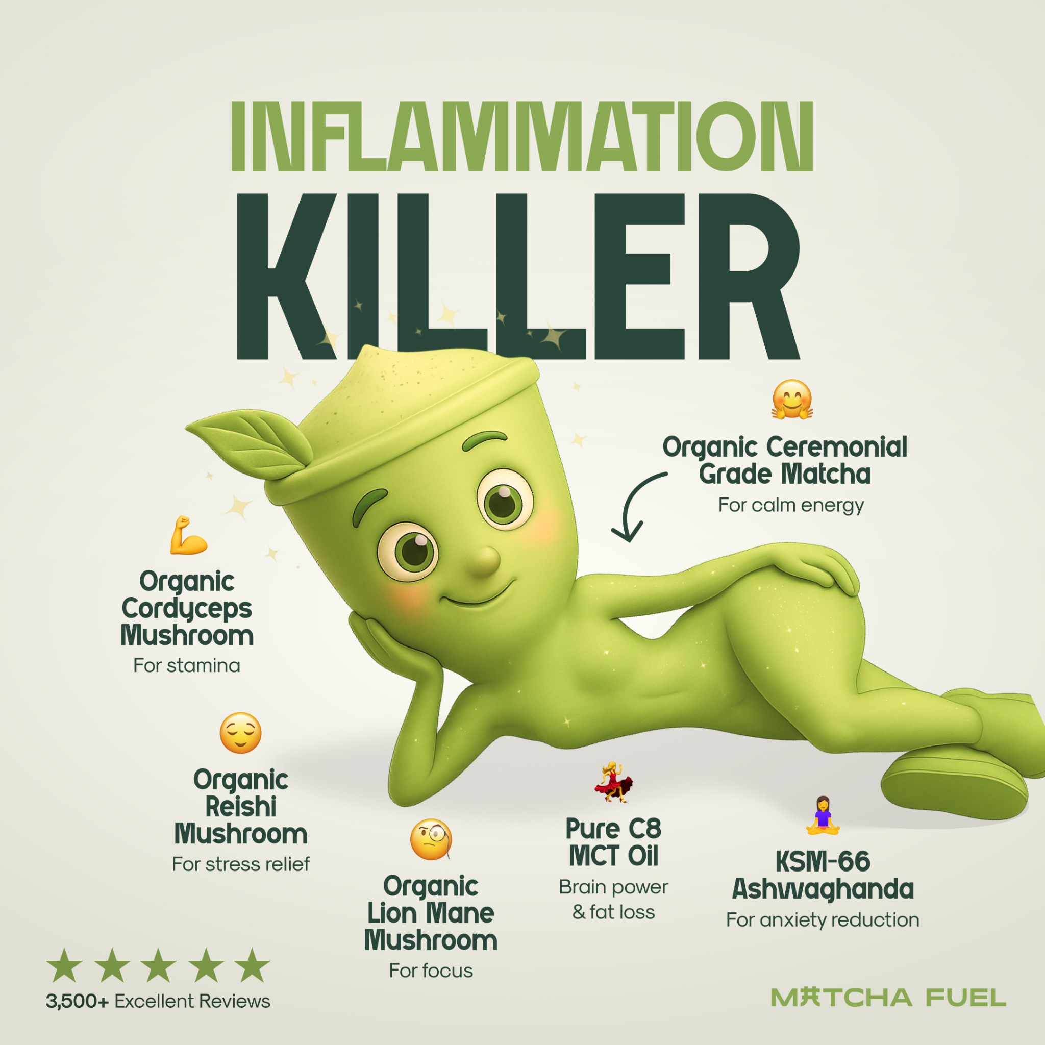 Matcha Fuel Facebook ad