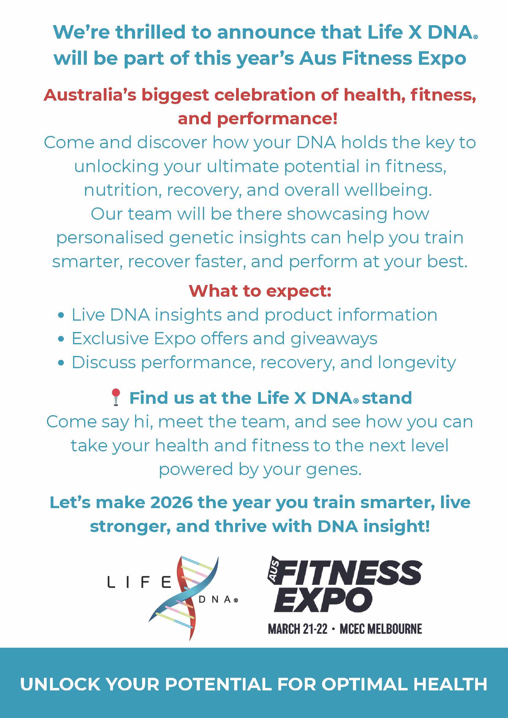 Life X DNA Facebook ad